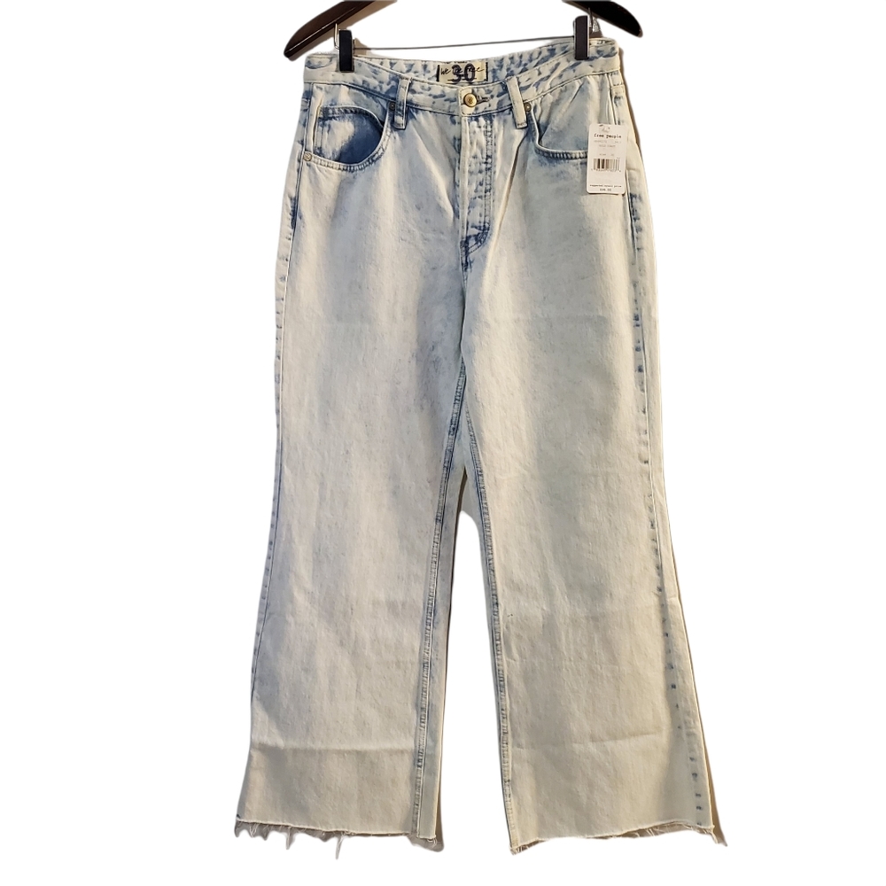 NWT Free People Wide Leg Jeans, sz 30